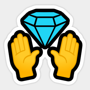 Diamond Hands Sticker